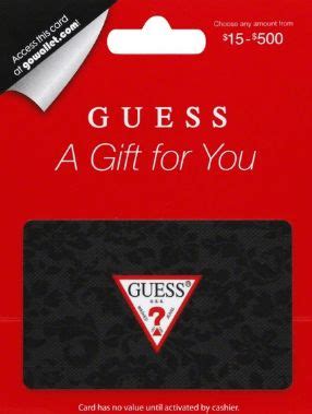 guess gift card balance|guess merchandise return card balance.